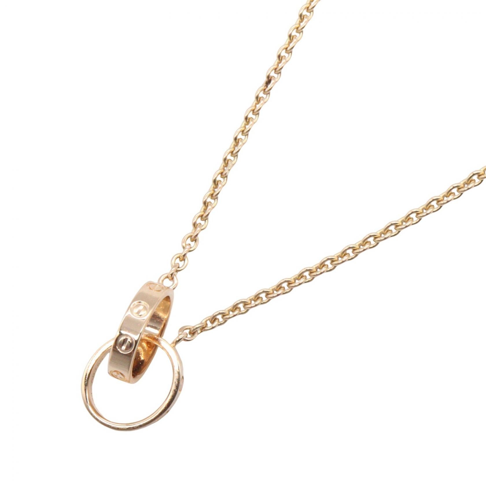 カルティエ CARTIER ベビーラブネックレス ネックレス ジュエリー K18PG(ピンクゴールド) レディース ゴールド系 B7212300 【中古】