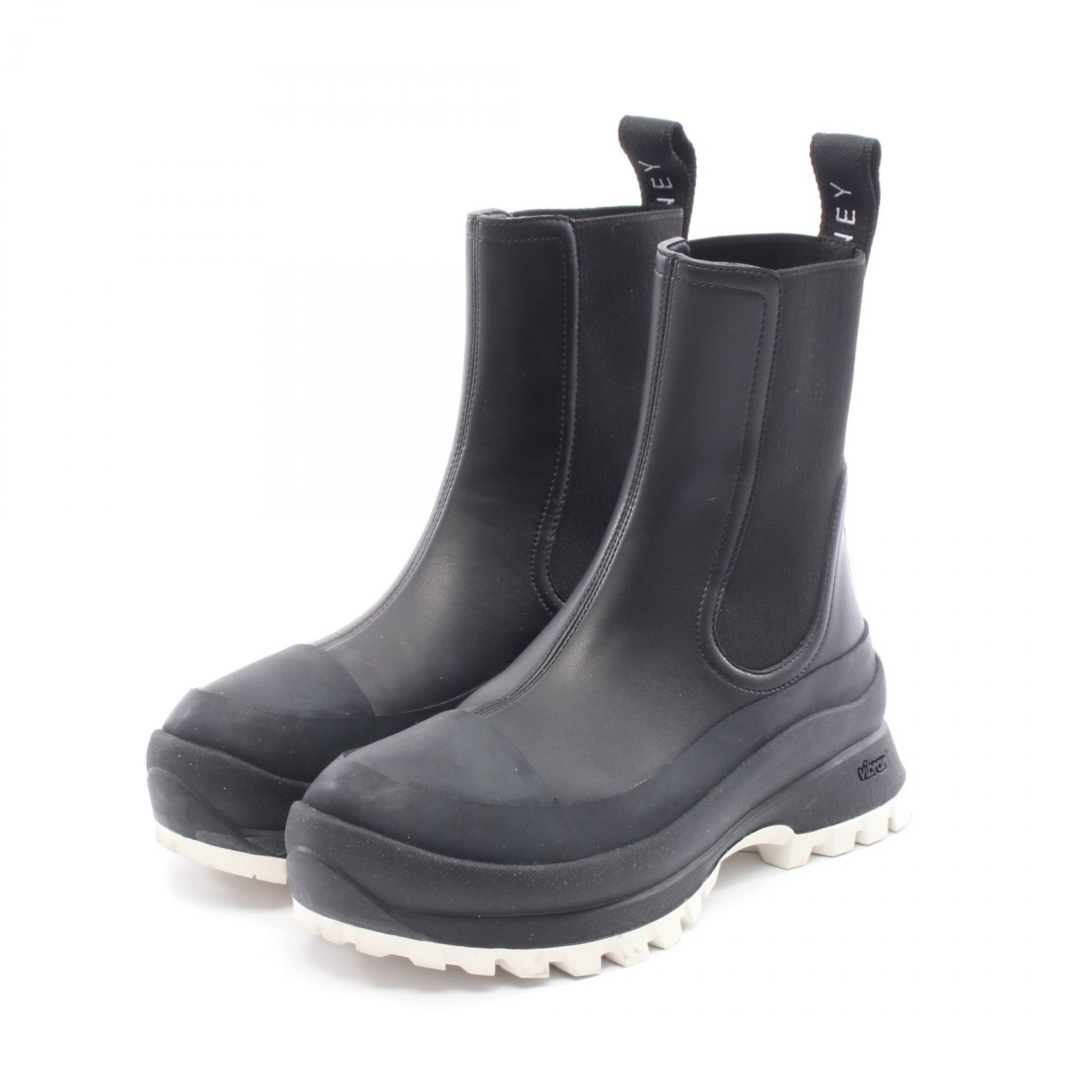 ステラマッカートニー Stella McCartney TRACE トレース ブーツ 靴 レザー ラバー レディース ブラック系 【中古】