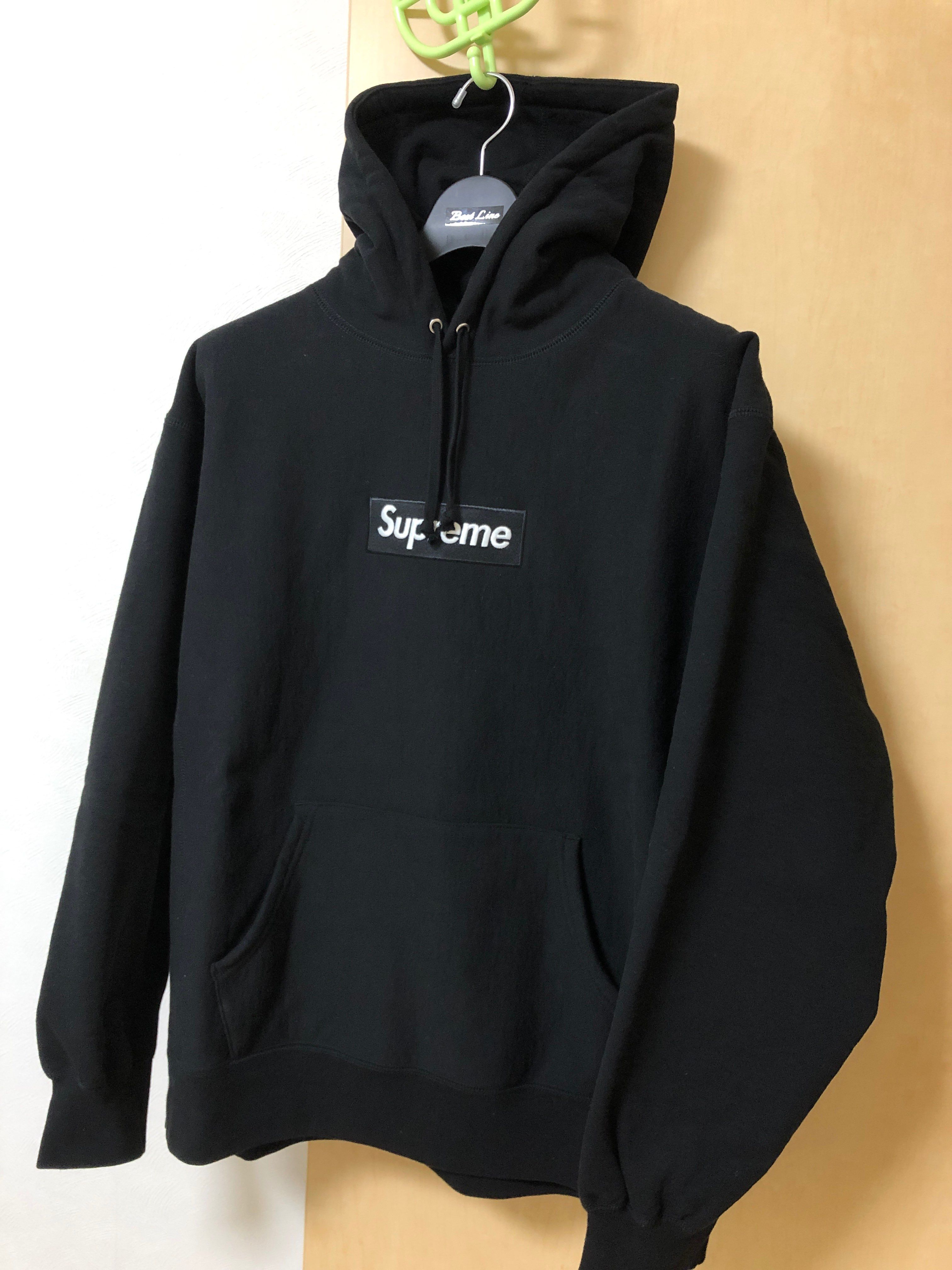 Supreme Box Logo Hooded Sweatshirt "Black" (21FW)