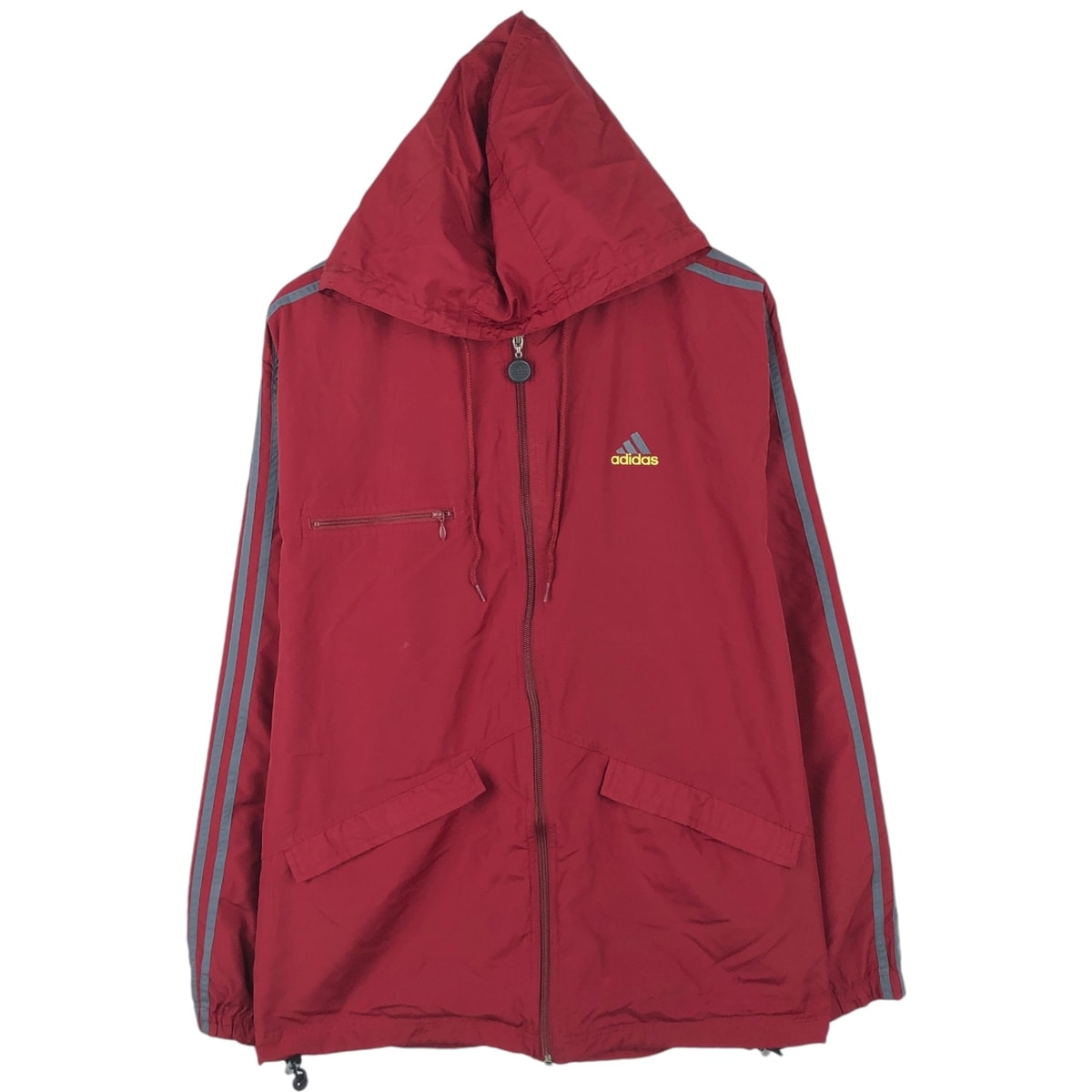古着 90年代 アディダス adidas PACKABLE パッカブル フード付き ウインドブレーカー メンズL相当/eaa651637
