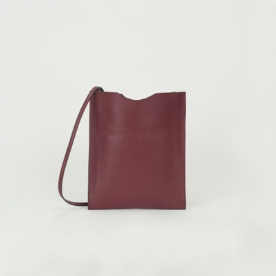 エルメス HERMES オメニトゥ バッグ ショルダーバッグ ガリバー ルージュグレナ Rouge Grenat ワインレッド Wine Red 赤 ヴォーガリバー