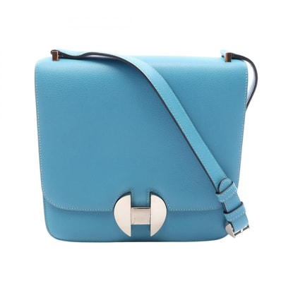エルメス HERMES サックエルメス2002 20 ショルダーバッグ バッグ エバーカラー エバーカラー D刻印(2019年製造) レディース ブルー系 【中古】