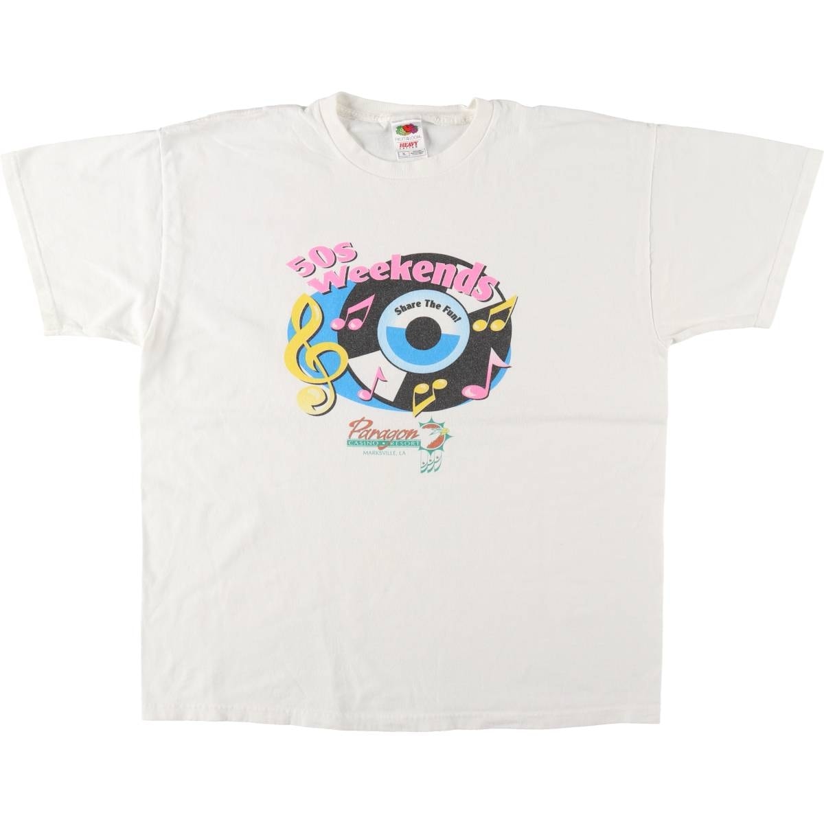 古着 90年代 フルーツオブザルーム FRUIT OF THE LOOM 50's Weekends バンドTシャツ バンT メンズXL相当 ヴィンテージ/eaa569727