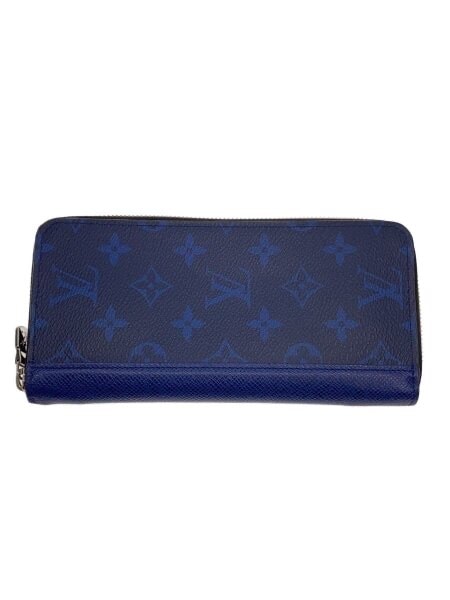 Louis Vuitton Zippy Wallet Vertical Taigarama "Cobalt"