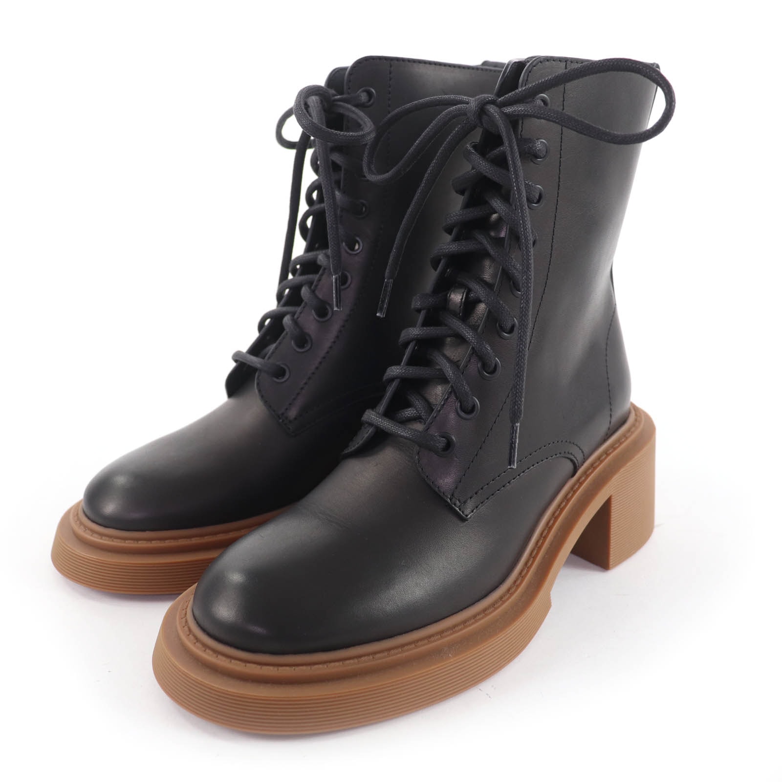 未使用品 ロエベ ショートブーツ ブラック レディース 37