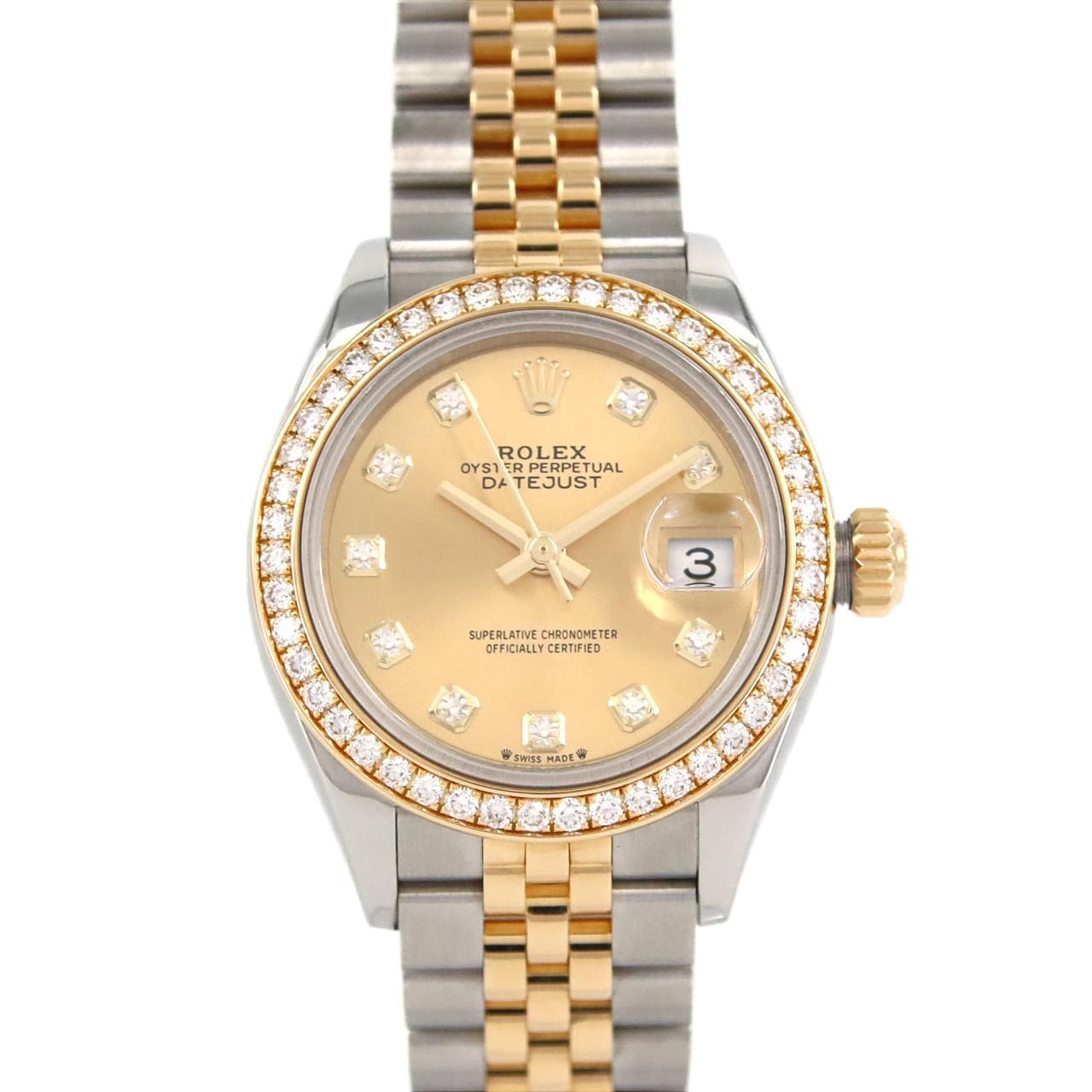 ロレックス デイトジャスト 279383RBR SSxYG 自動巻 ランダム番