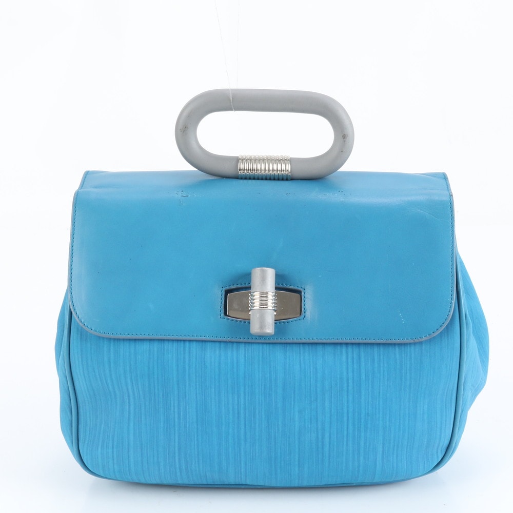 ■美品 バリー ターンロックハンドバッグ レザー