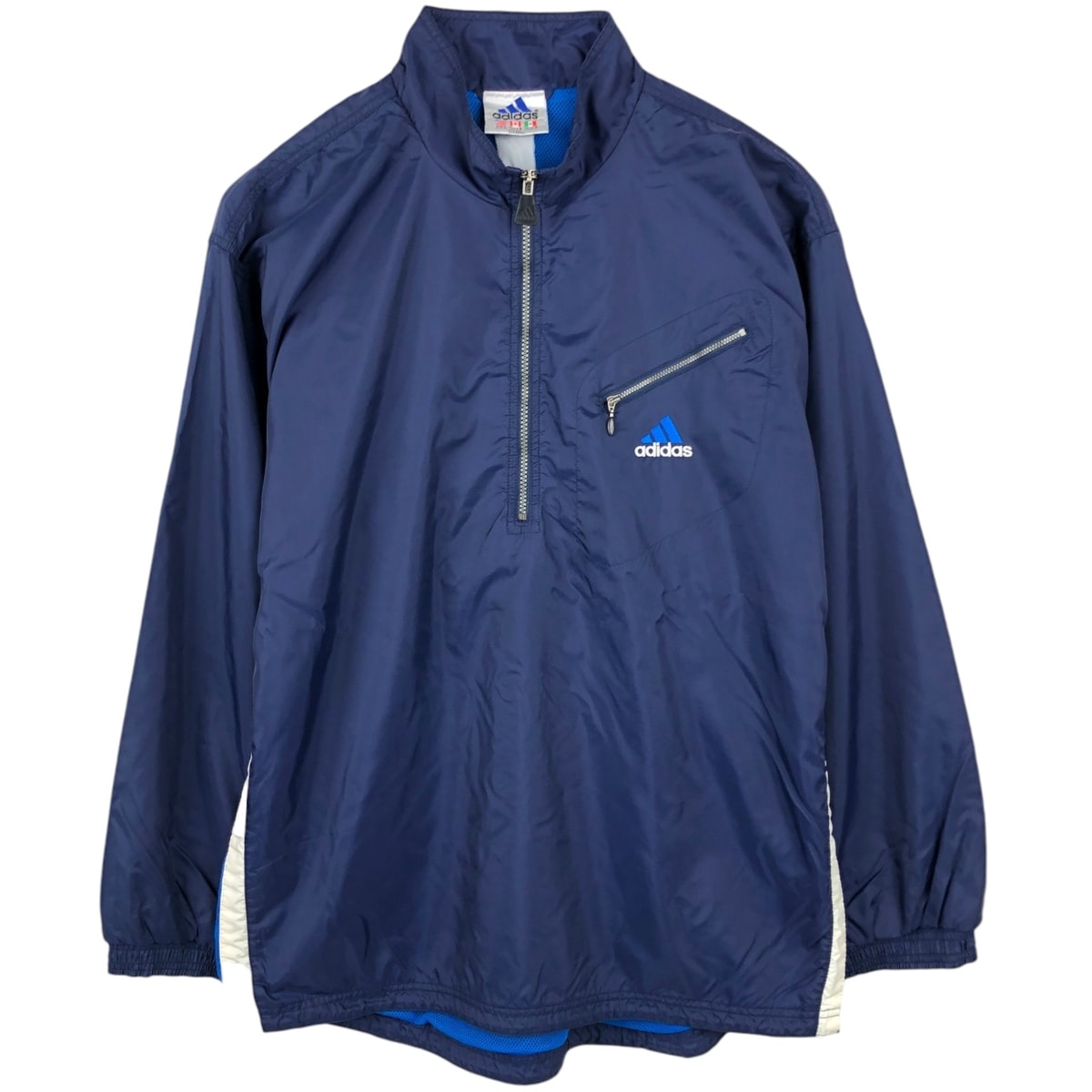 古着 90~00年代 アディダス adidas ハーフジップ ウォームアッププルオーバー メンズL相当/eaa651647