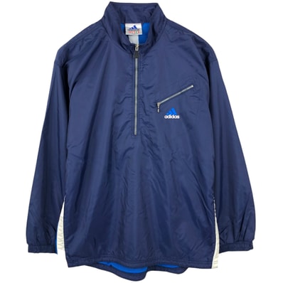 古着 90~00年代 アディダス adidas ハーフジップ ウォームアッププルオーバー メンズL相当/eaa651647