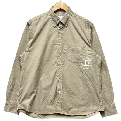 UNIFORM EXPERIMENT ユニフォームエクスペリメント 21SS ドリッピング BDシャツ 56485