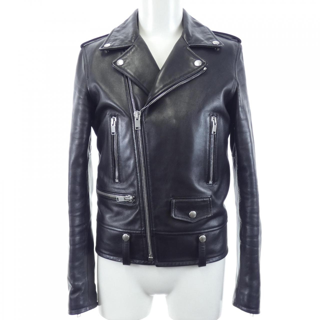 サンローラン SAINT LAURENT 397290 Y5YA1 レザーライダースジャケット