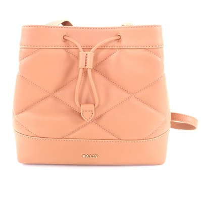 極美品 バリー ショルダーバッグ QUINCEY ピンク系 レディース