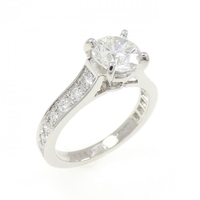 カルティエ 1895 ソリテール リング 0.90CT F VS1 EXT