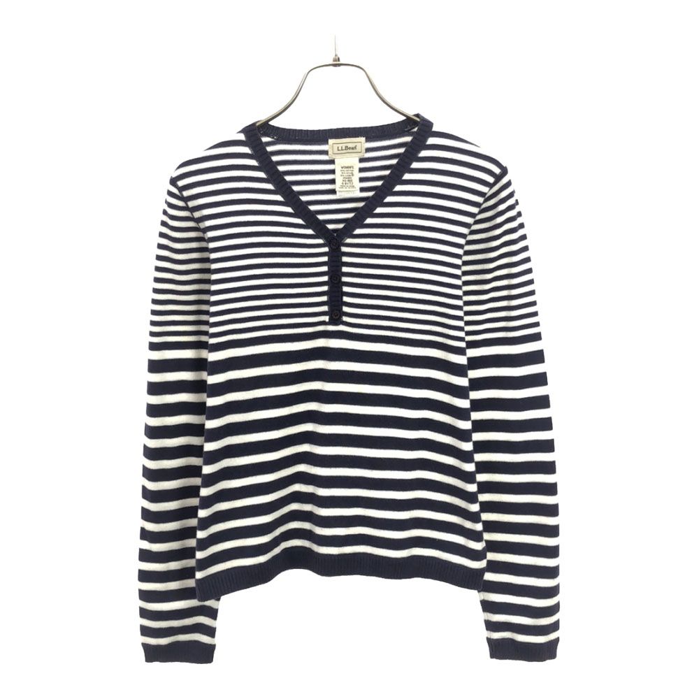 L.L.Bean 長袖 Vネック ニット