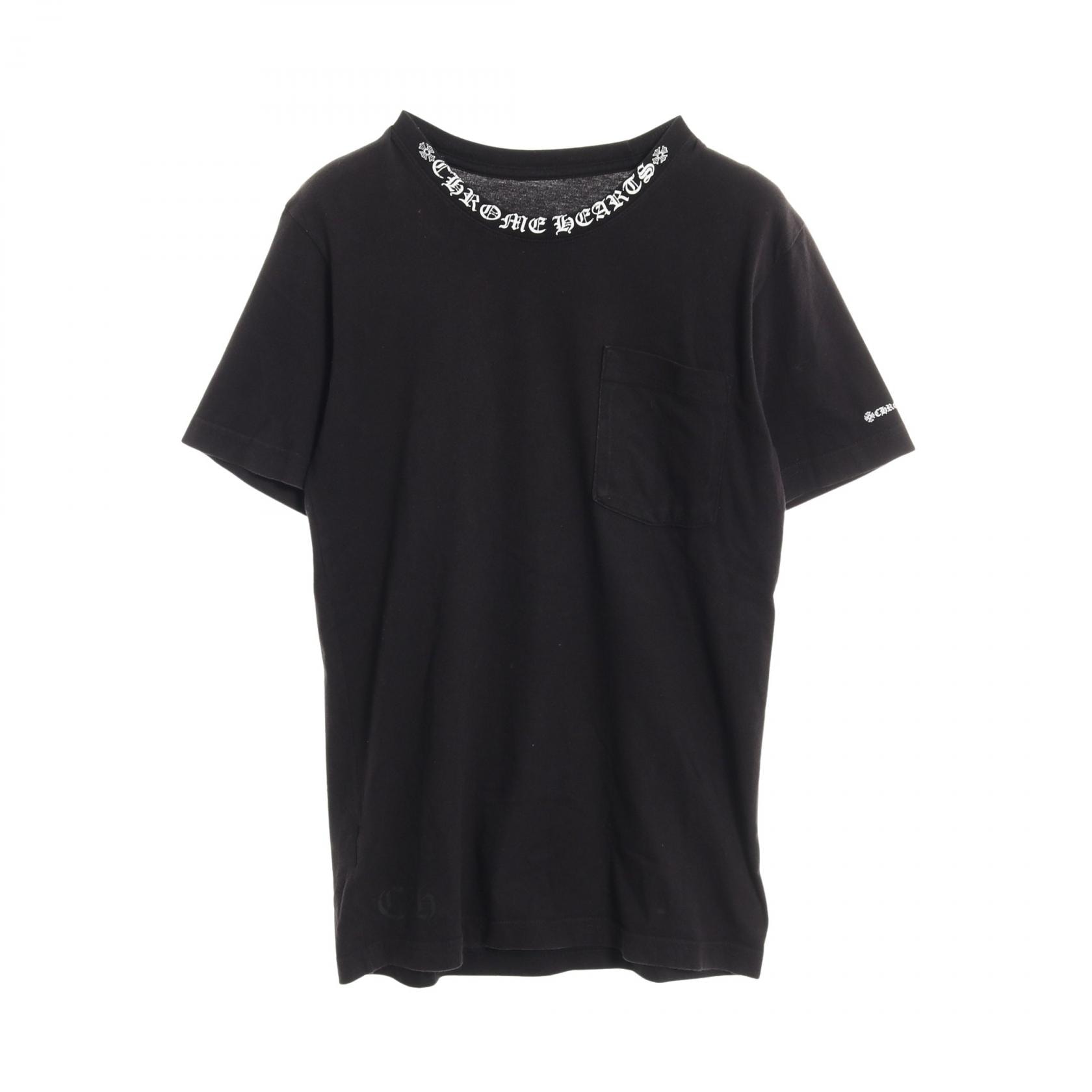 クロムハーツ ネックロゴ ショートスリーブ Tシャツ 