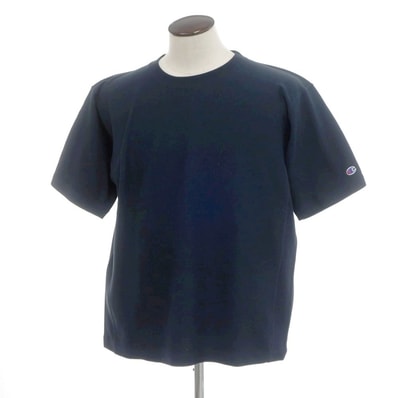 【中古】【未使用】チャンピオン Champion URBAN RESEARCH別注 2025年春夏 コットン クルーネック 半袖Tシャツ ネイビー【サイズL】【メンズ】