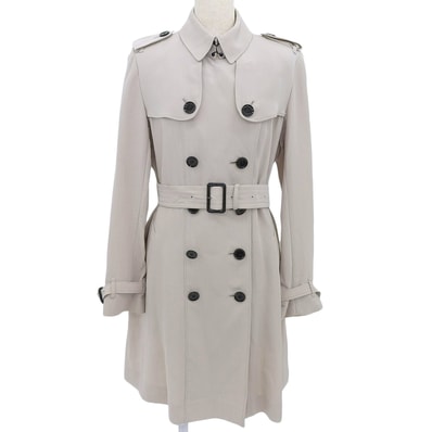 美品 バーバリーロンドン
トレンチコート ベージュ レディース 40 B1A17-731-40