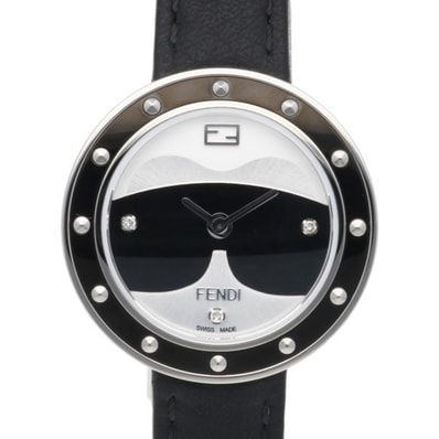 フェンディ マイウェイ 腕時計 時計 ステンレススチール F363021611D1 クオーツ レディース 1年保証 FENDI 中古