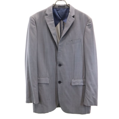 BURBERRY BLACK LABEL バーバリーブラックレーベル 日本製 テーラードジャケット 40R グレー 三陽商会