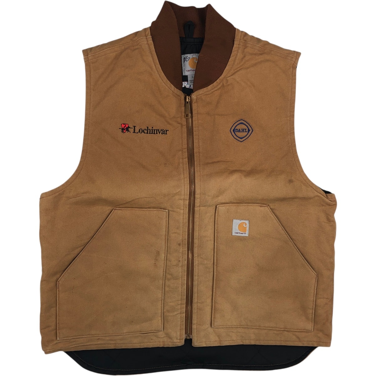 古着 カーハート Carhartt クラシックベスト ダックベスト メンズL相当/evb033542