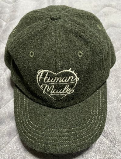 HUMAN MADE 6 Panel Wool Cap "Green"