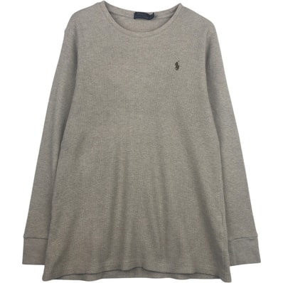 古着 ラルフローレン Ralph Lauren POLO RALPH LAUREN サーマルロンT ワッフル メンズXL相当/eaa633632