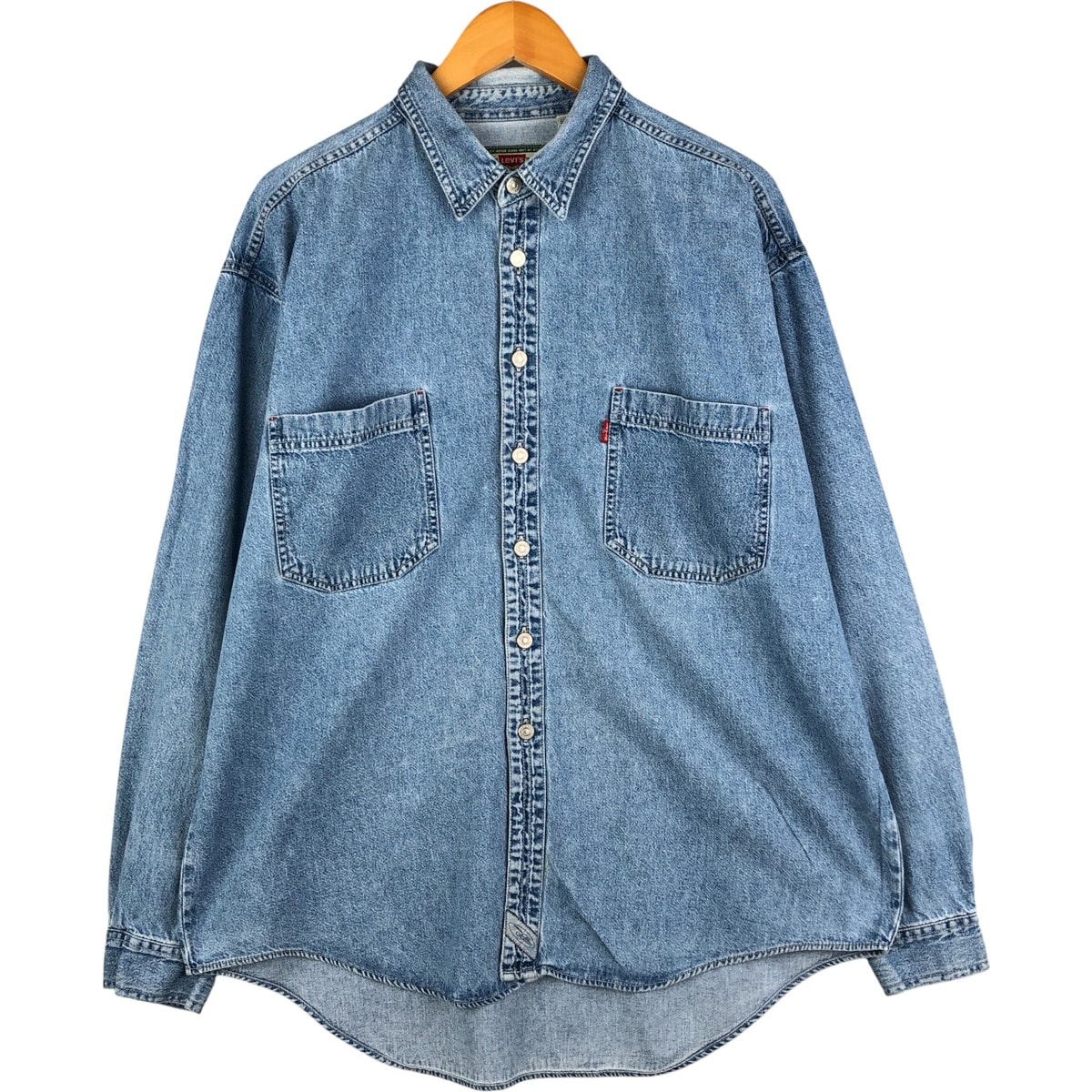 D (傷や汚れあり)】古着 90年代 リーバイス Levi's 長袖 デニム