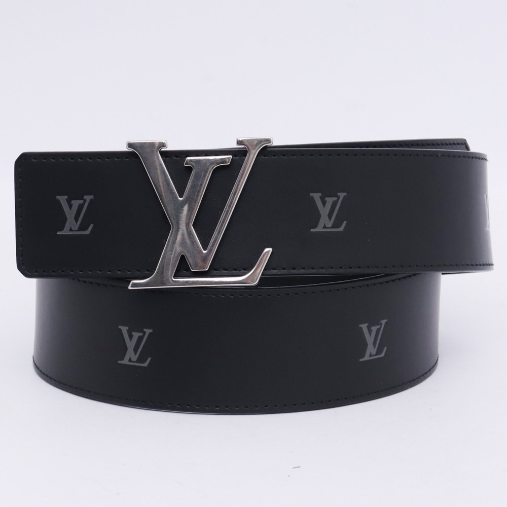 Louis Vuitton LV Initiales Blason 40MM Reversible Belt "Noir"