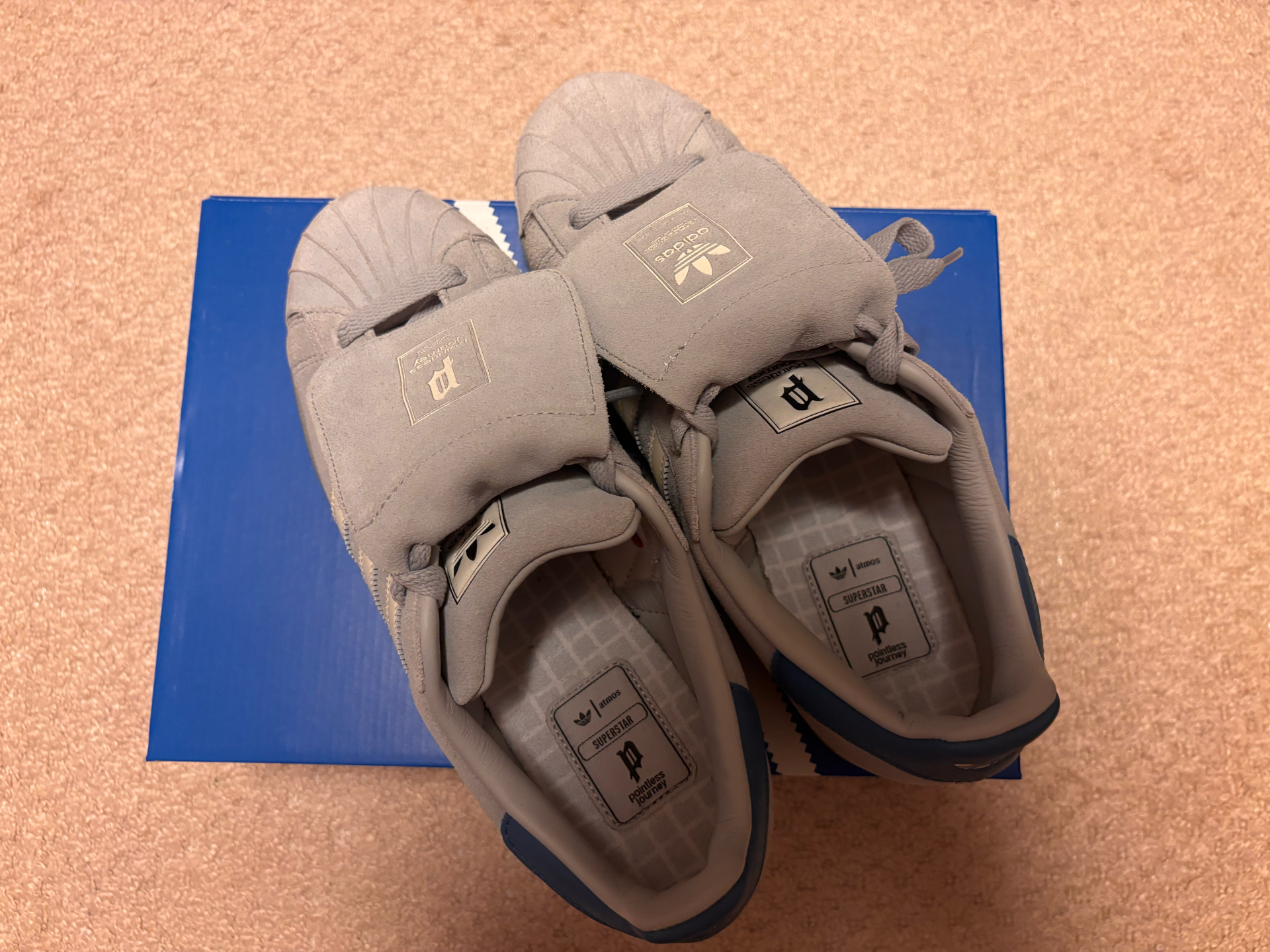 atmos × POINTLESS JOURNEY (King Gnu Daiki Tsuneta) × Superstar 2 "Clear Onix"