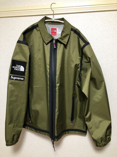 Supreme x The North Face Summit Series Outer Tape Seam Coaches Jacket "Olive"
