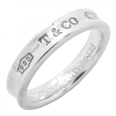 【6jdb0509-k】ティファニー リング ナロー シルバー925 12号【中古】レディース