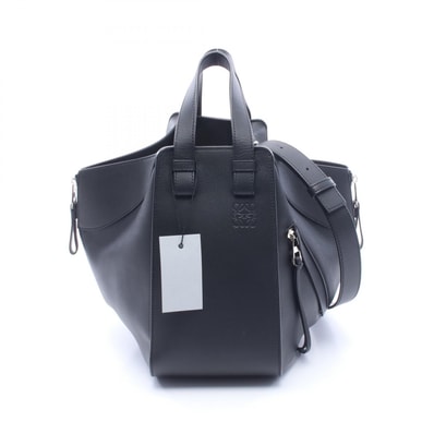 ロエベ LOEWE HAMMOCK SMALL ハンモック スモール 2WAY ハンドバッグ バッグ レザー レディース ブラック系 387.30.S351100 【新品】