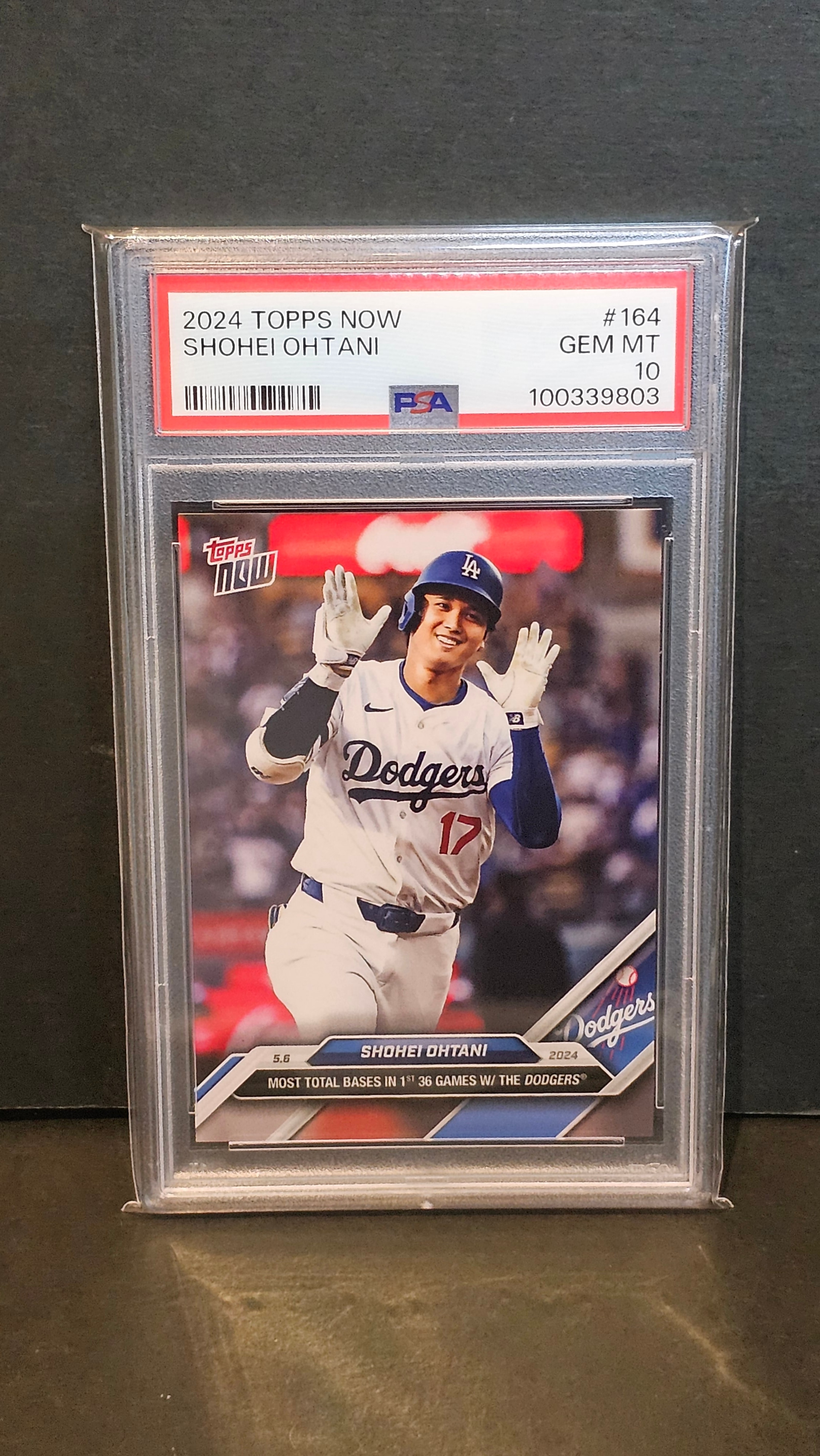 PSA10】大谷翔平 [164](2024 MLB トップスナウカード) 1枚の中古ホビー