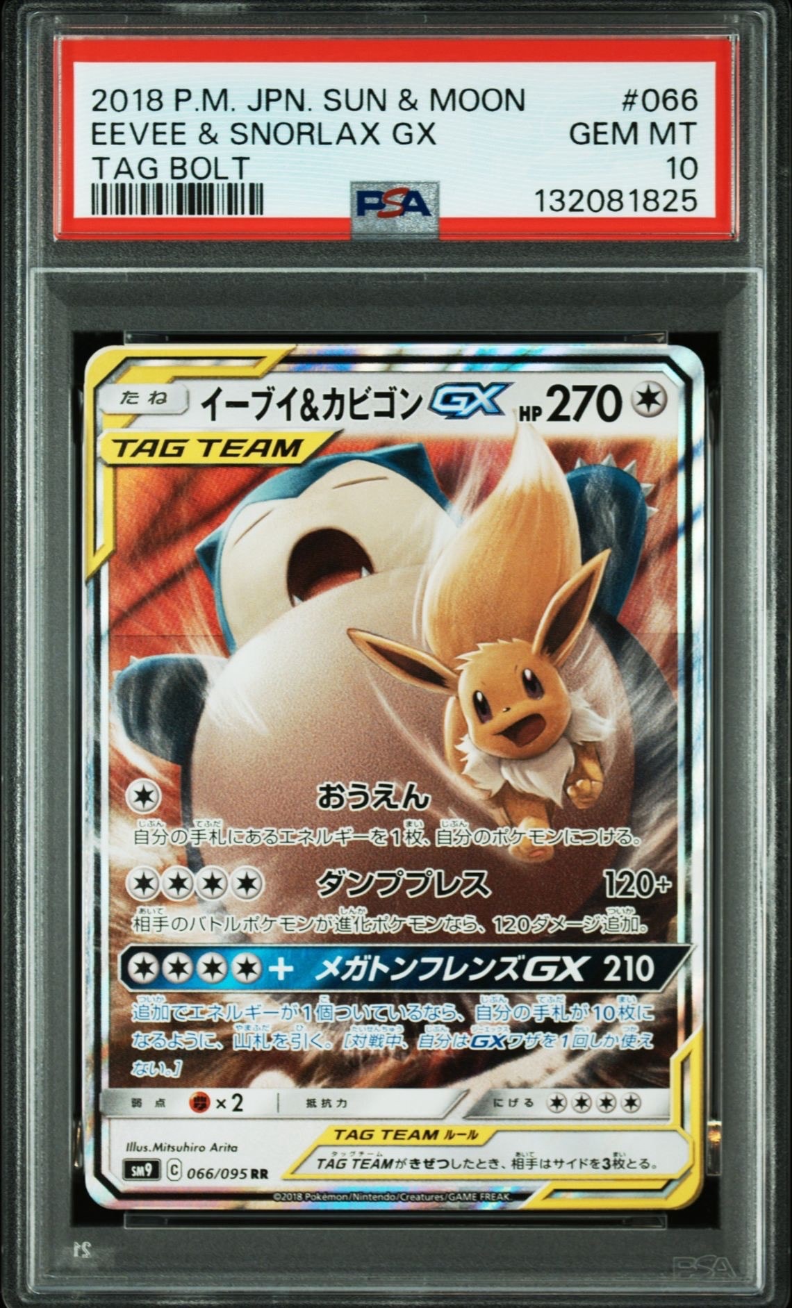 イーブイ&カビゴンGX RR [SM9 066/095](拡張パック「タッグボルト」)
