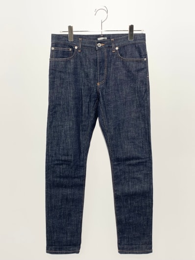 Dior Oblique Slim-Fit Jeans Raw Cotton Denim "Blue"