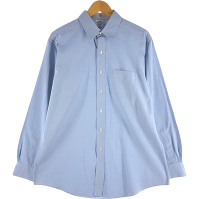 古着 ブルックスブラザーズ Brooks Brothers Est.1818 REGENT 長袖 コットンシャツ メンズL相当/eaa527795