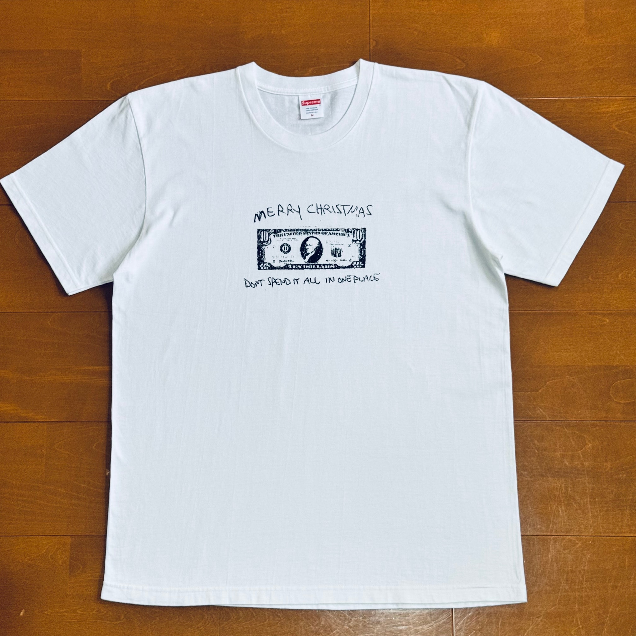 Supreme Spend It Tee "White"