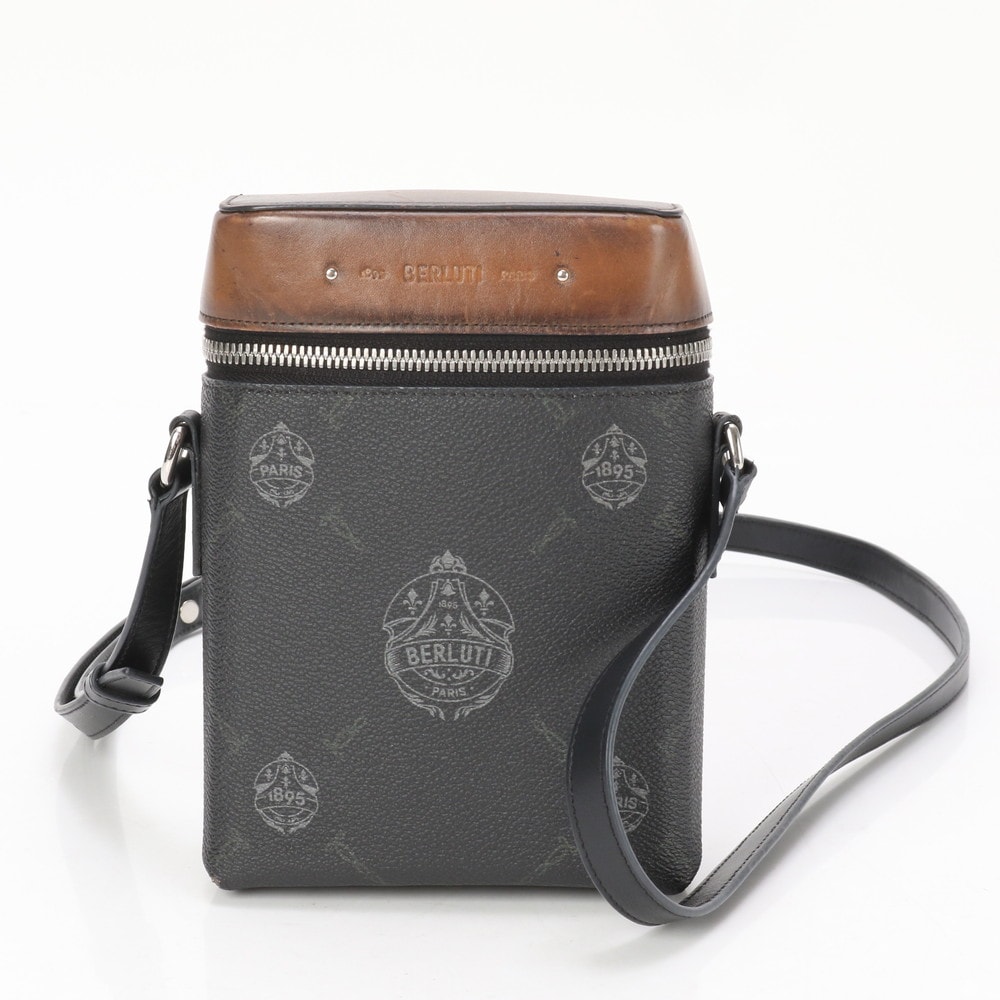 ■美品 ベルルッティ シグネチャーショルダーバッグ