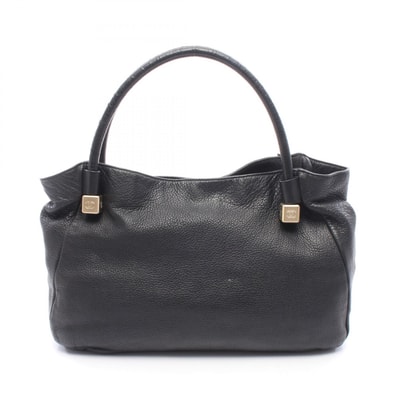 シャネル CHANEL ココキューブ ホーボーバッグ ショルダーバッグ バッグ レザー レディース ブラック系 【中古】