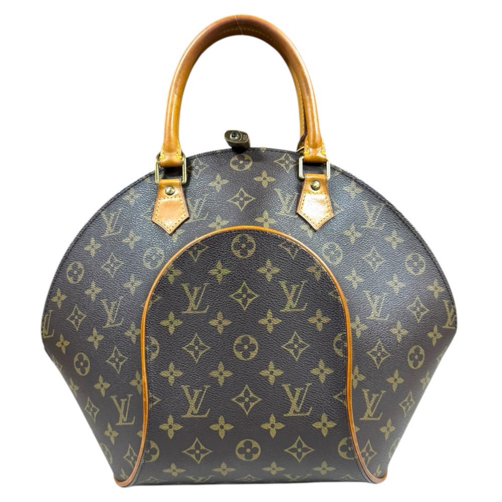 ルイヴィトン エリプスMM モノグラム ハンドバッグ モノグラムキャンバス M51126 ブラウン レディース LOUIS VUITTON  中古