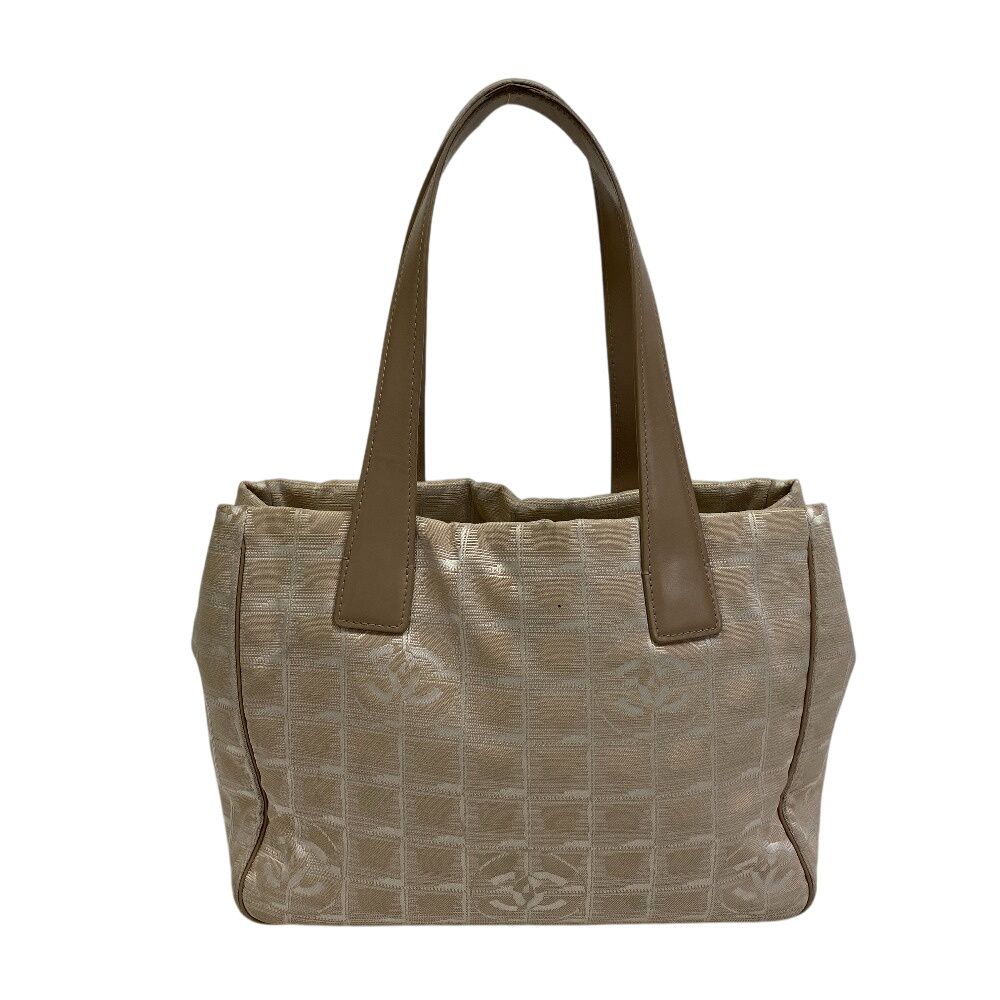 シャネル CHANEL トートバッグ ニュートラベルライン ブラウン