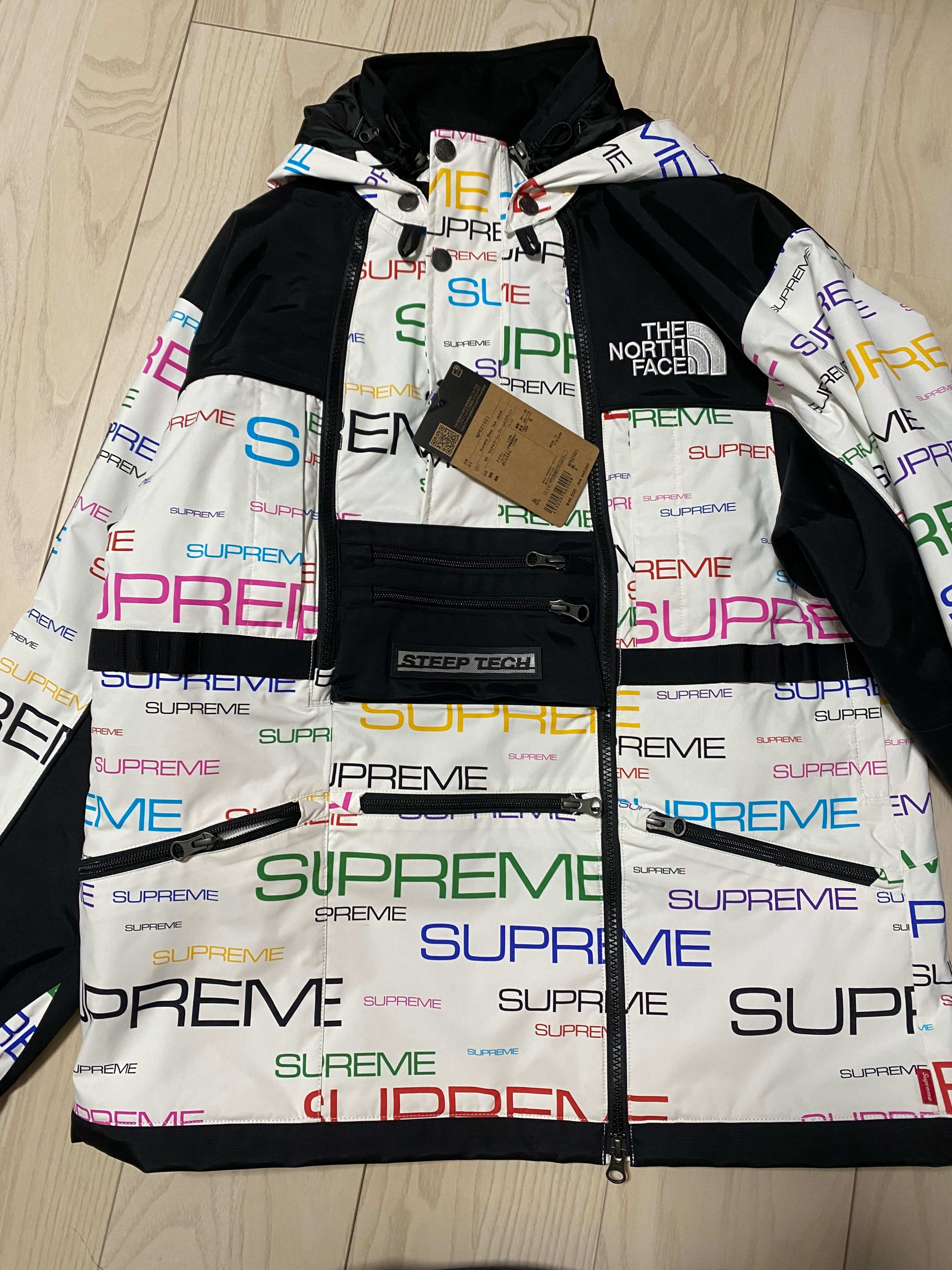 Supreme x The North Face Steep Tech Apogee Jacket "White"
