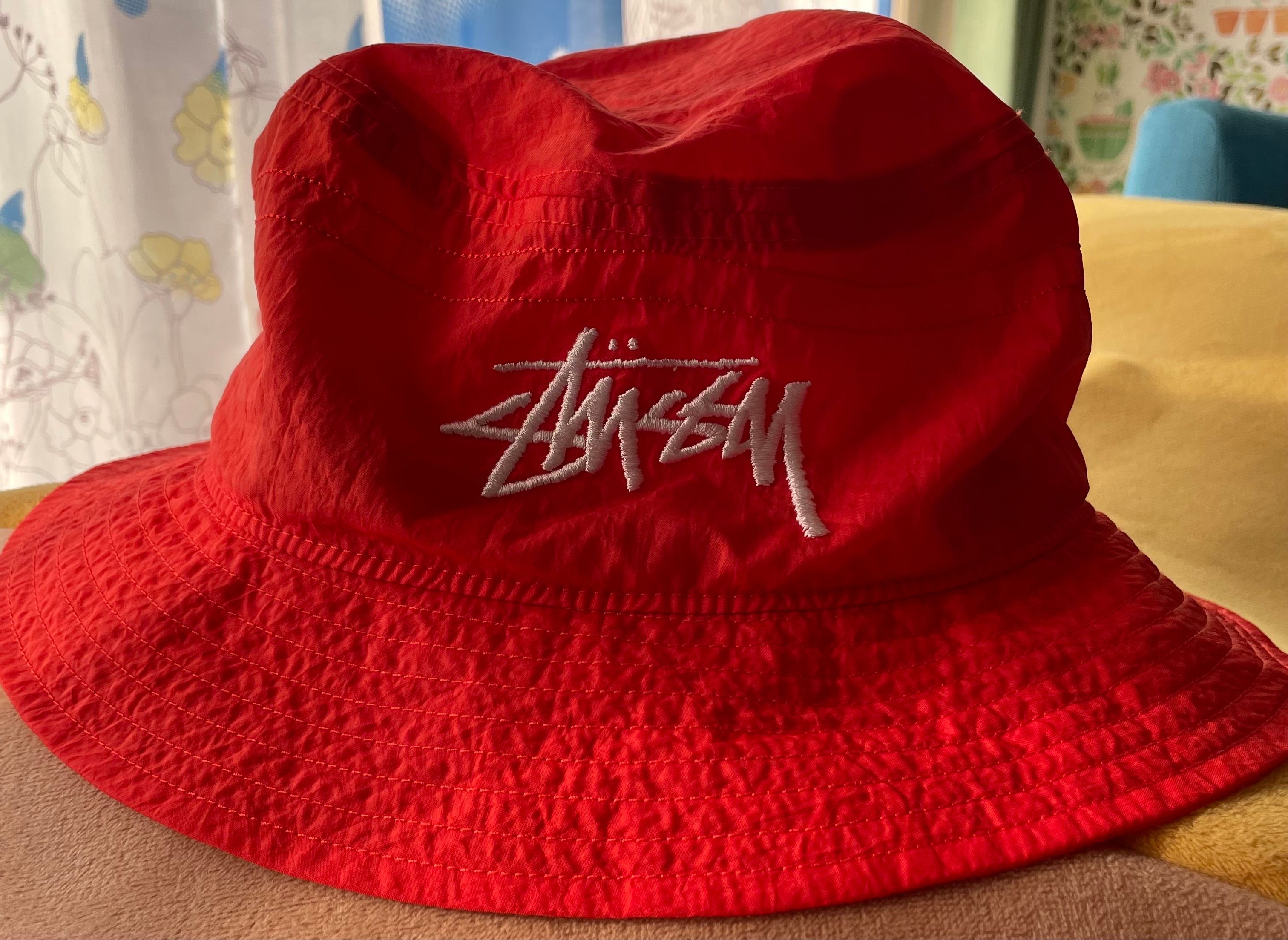 Nike x Stussy Bucket Hat "Red"