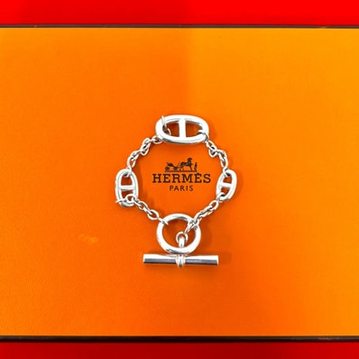 HERMES エルメス ファランドール シルバー925 ブレスレット シルバー
33506