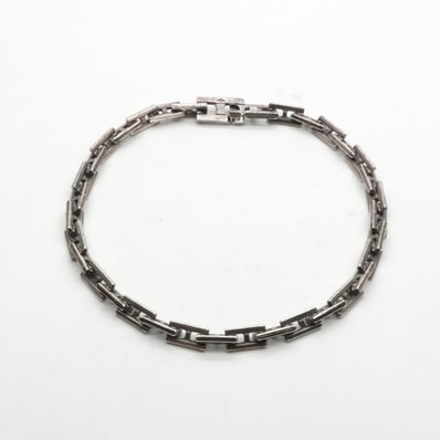 エルメス HERMES ヘラクレス ブレスレット バングル カフ 925 銀 ヘラクレスMM ヘラクレス18