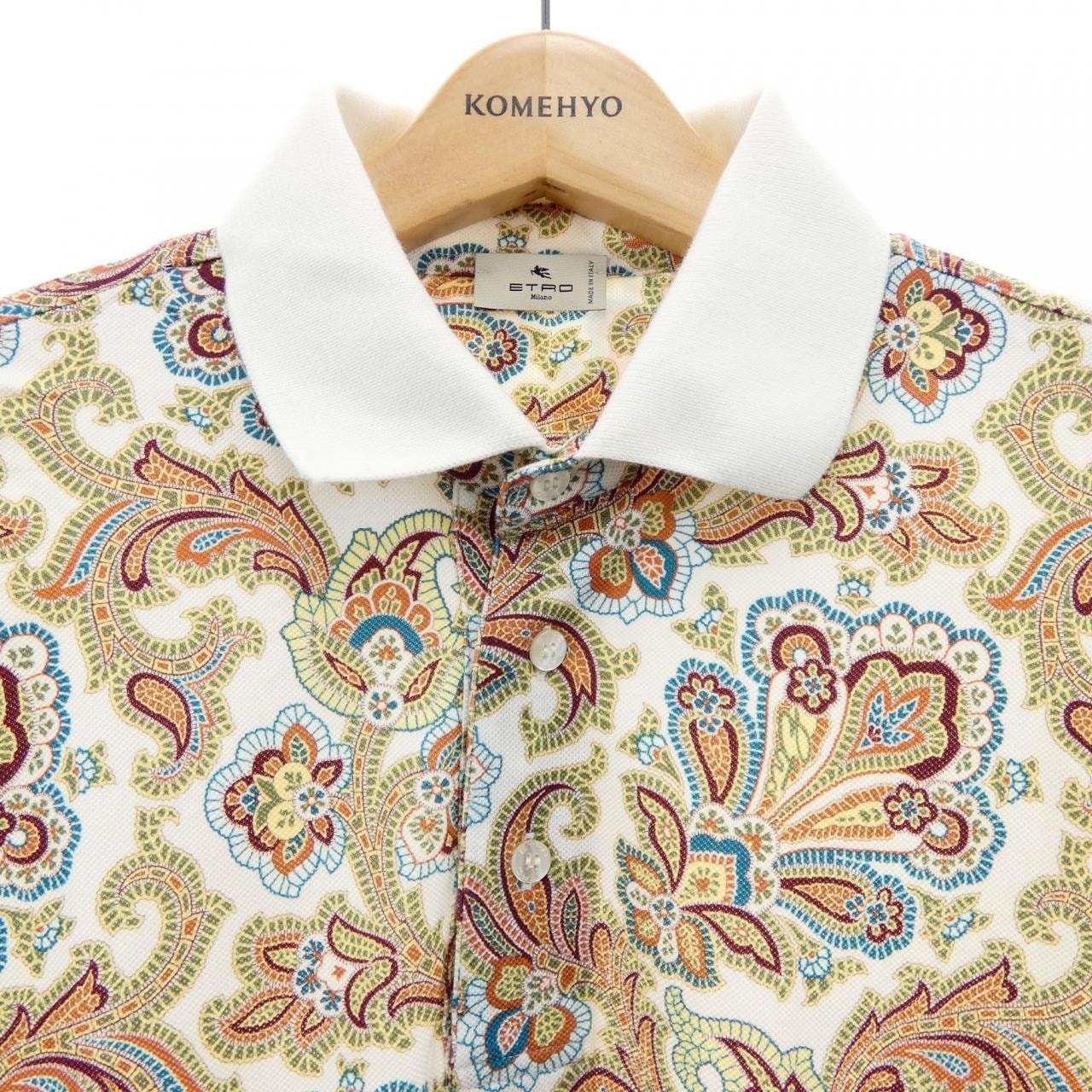 C (やや傷や汚れあり)】エトロ ETRO ポロシャツ Mの中古ハイブランド品
