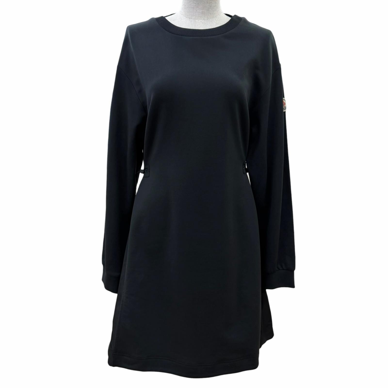 美品 モンクレール ワンピース VESTITO ブラック レディース XS