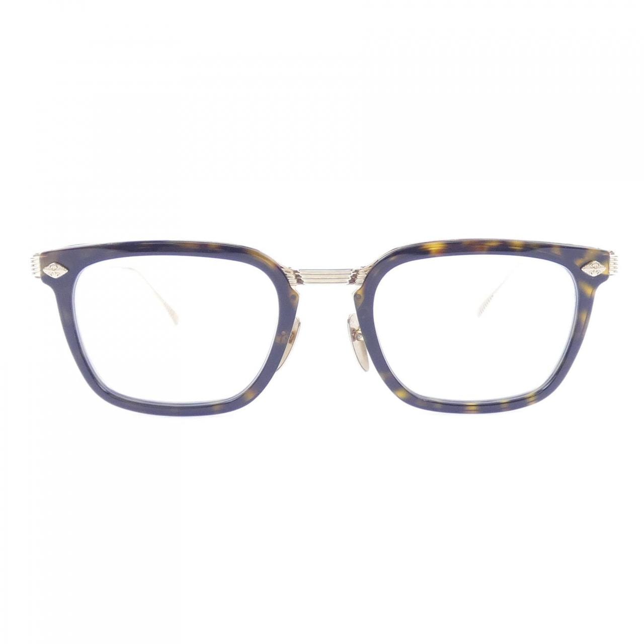 Chrome Hearts 53 21-145 Overpoked Eyewear "Brown/Gold"
