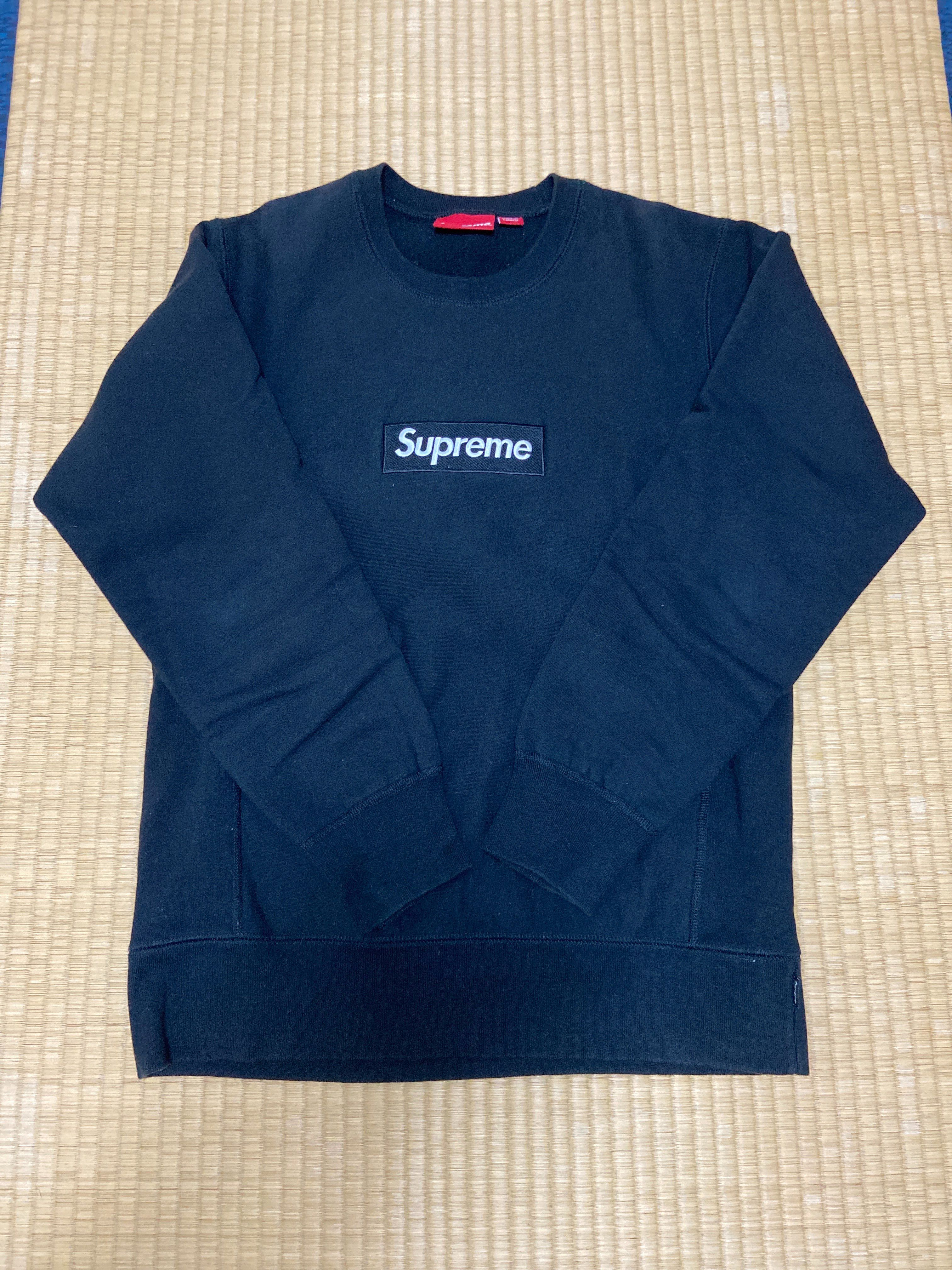 Supreme Box Logo Crewneck Sweatshirt "Black" (18FW)
