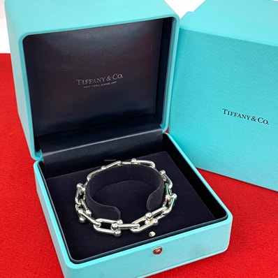 TIFFANY&Co. ティファニー ハードウェア ラージ リンク ブレスレット シルバー925 ブレスレット シルバー
17634